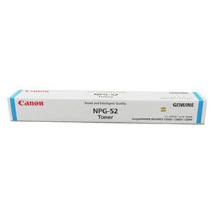 Genuine Canon TG52C GPR36 NPG52 Cyan Toner Cartridge 15,000 Print