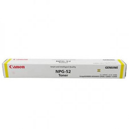 Genuine Canon TG52Y GPR36 NPG52 Yellow Toner Cartridge 15,000 Prints