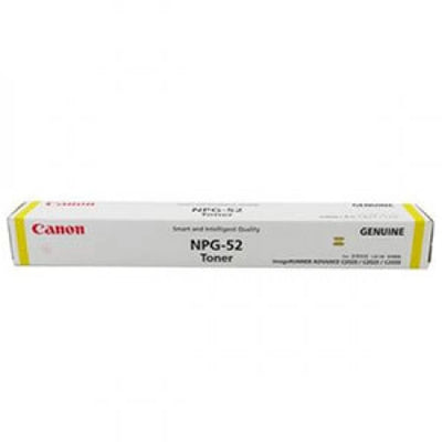 Genuine Canon TG52Y GPR36 NPG52 Yellow Toner Cartridge 15,000 Prints
