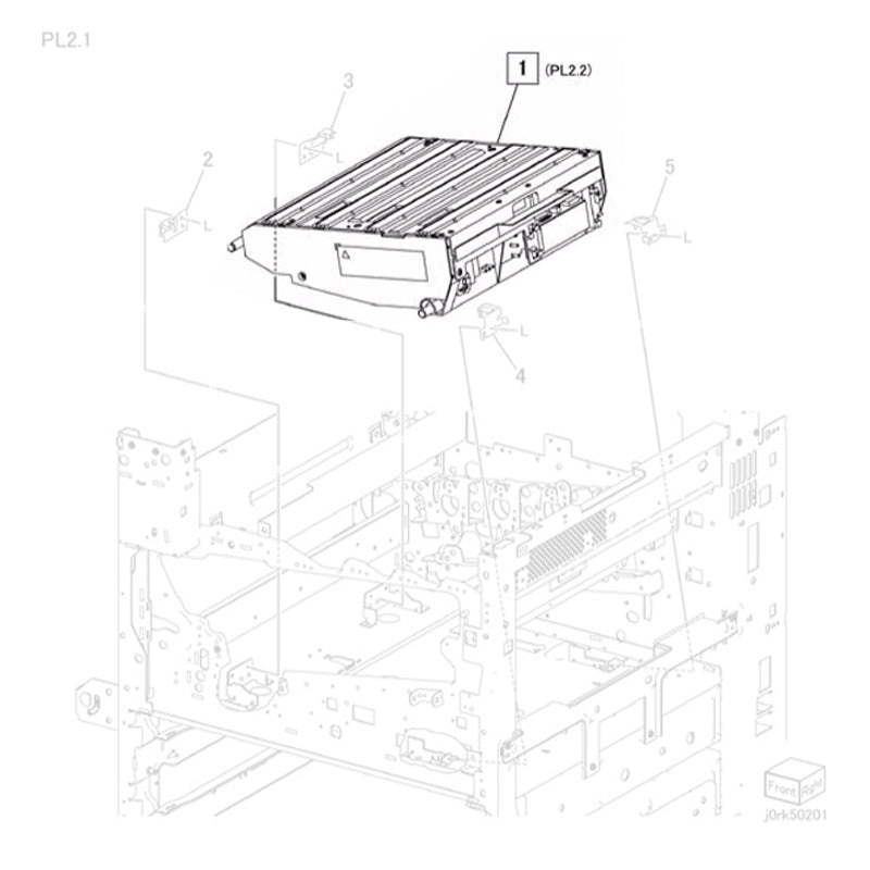 Fuji Xerox 062K20845 ROS Assembly LPH