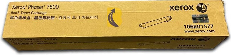 Genuine Fuji Xerox Phaser 7800DN Black Toner Cartridge 106R01577 24,000 page