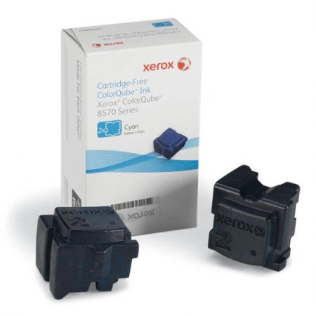 Genuine Fuji Xerox ColorQube 8570 Cyan Ink Sticks 108R00941 4,400 Prints