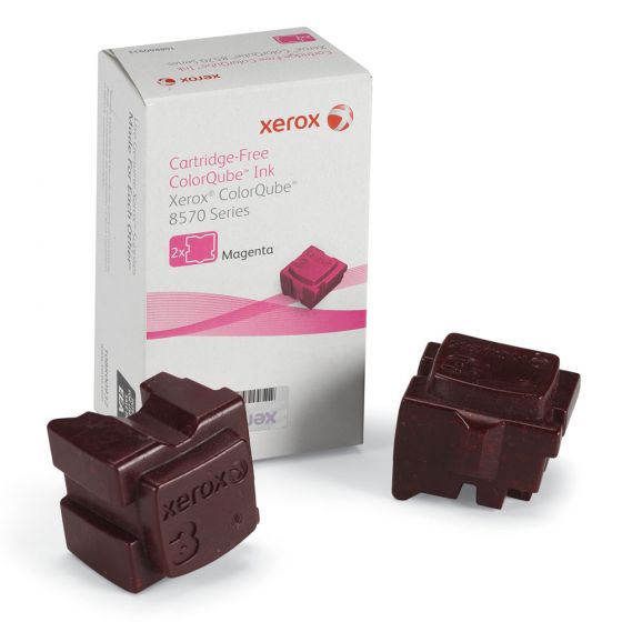 Genuine Fuji Xerox ColorQube 8570 Magenta Ink Sticks 108R00942 4,400 Print