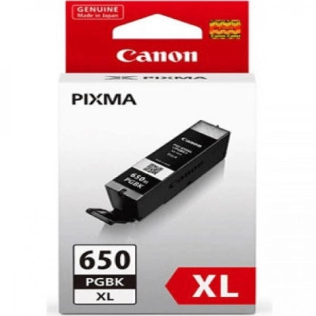 Genuine Canon PGI650XLBK Black Ink Cartridge 500 Prints