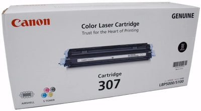 Genuine Canon CART307BK Black Toner Cartridge 2,500 Prints