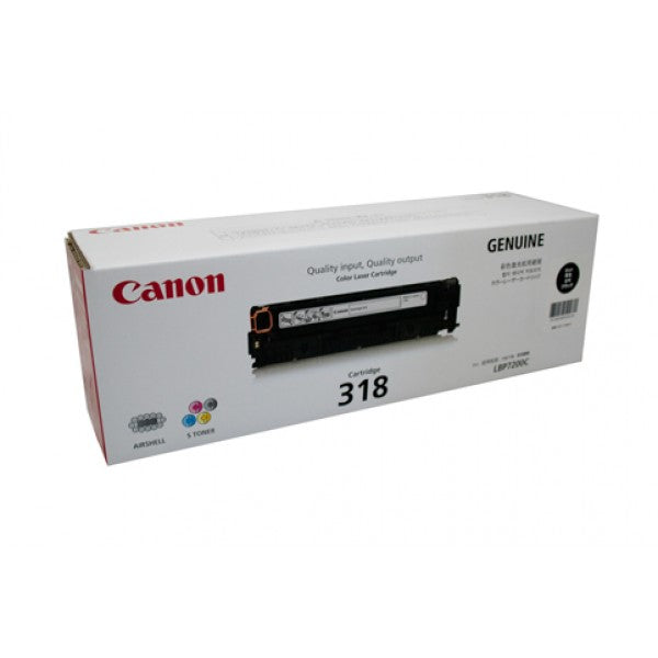 Genuine Canon CART318BK Black Toner Cartridge 3,100 Print