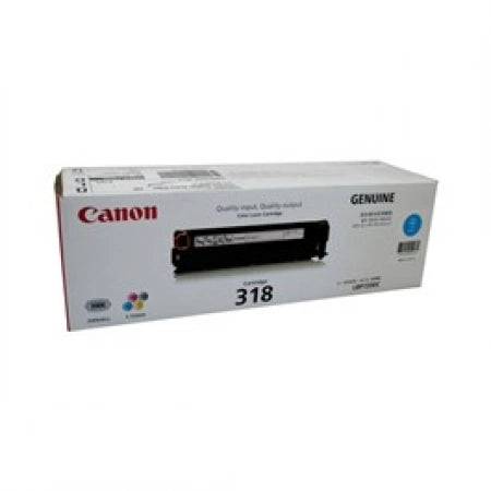Canon CART318C Cyan Genuine Toner Cartridge 2,400 Prints
