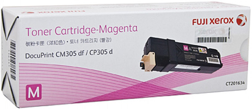 Genuine Fuji Xerox CT201634 Magenta Toner Cartridge DocuPrint CM305D 3,000 Print