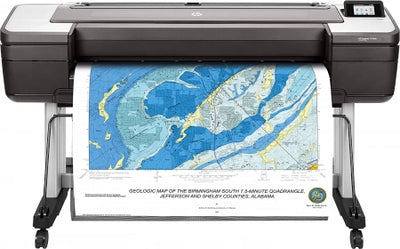 HP 44" DesignJet T1700DR PostScript InkJet Printer 1VD88A