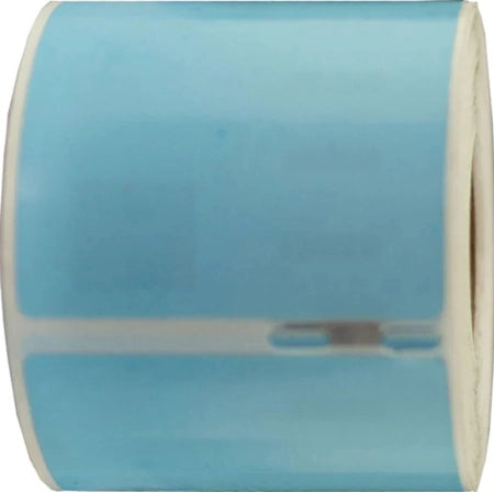 Compatible Dymo SD99014 S0722430 54mm x 101mm Blue Shipping/Badge Thermal Ship Label Roll - 220 labels per roll