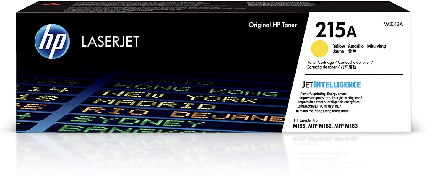 Genuine HP 215A W2312A Yellow Toner Cartridge 850 page