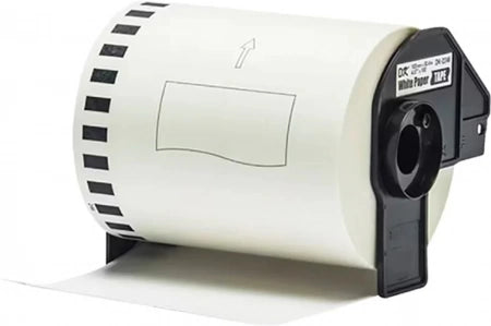 Brother DK-22243 Black on White Thermal Continuous Paper Compatible Label Roll