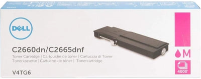 Dell (C2660dn/C2665dnf) V4TG6 Magenta Genuine Toner Cartridge 4K Print Yield