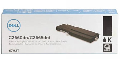Dell (C2660dn/C2665dnf) 67H2T Black Genuine Toner Cartridge 6K Print Yield