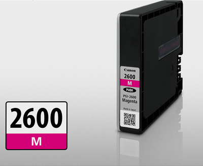 Canon PGI2600M Magenta Genuine Ink Cartridge 700 Print
