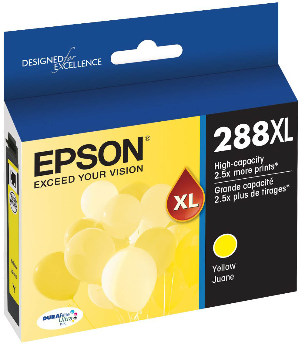 Epson 288XL C13T306492 Yellow Genuine High Yield Inkjet Cartridge