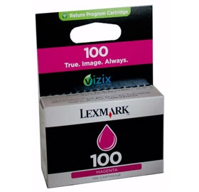 Lexmark #100 14N0901AAN Genuine Magenta Ink Cartridge 200 Print Yield