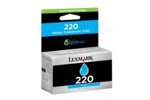 Lexmark 14L0086AAN 220 4000 5500 Cyan Genuine Toner Cartridge 500 Yield