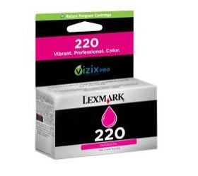 Lexmark 14L0087AAN 220 4000 5500 Magenta Genuine Toner Cartridge 500 Yield