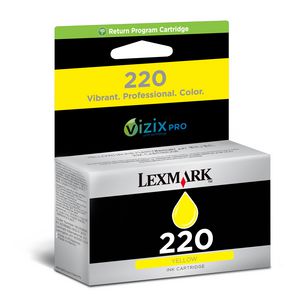 Lexmark 14L0088AAN 220 4000 5500 Yellow Genuine Toner Cartridge 500 Yield