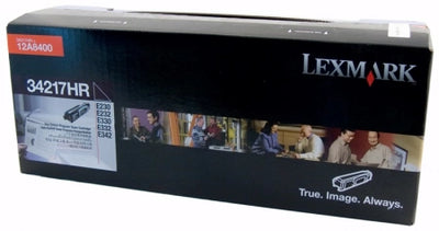 Lexmark 34217HR Black Genuine Toner Cartridge 2,500 Yield