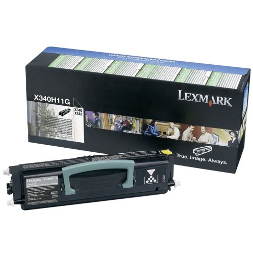 Lexmark X340H11G Genuine Toner Cartridge 6k Print Yield