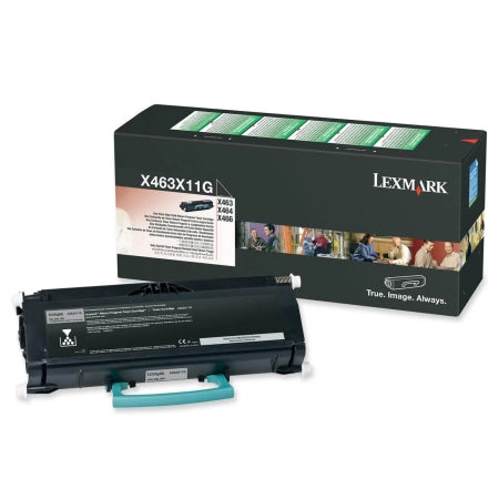 Lexmark X463X11G Black Genuine Toner Cartridge 15K Print Yield