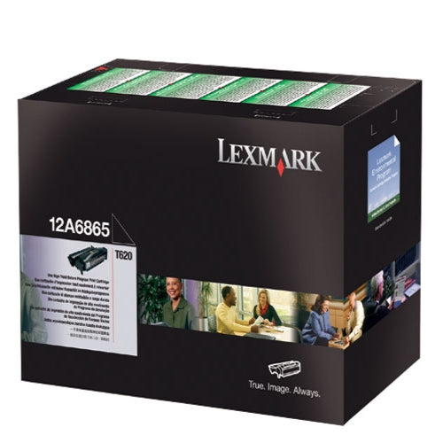 Lexmark 12A6865 / 12A6160 Genuine Toner Cartridge 30,000 Page