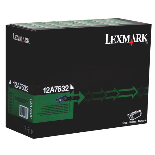 Lexmark 12A7612 / 12A7632 / 12A7462 Genuine Toner Cartridge 21,000 Pages