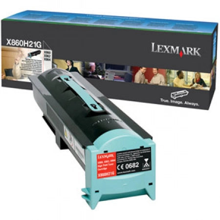 Lexmark X860H21G Black Genuine Toner Cartridge 35,000 pages