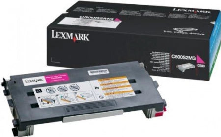 Lexmark C500S2MG Magenta Genuine Toner Cartidge 1,500 Yield