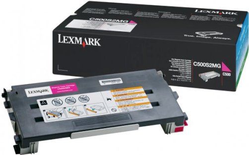 Lexmark C500S2MG Magenta Genuine Toner Cartidge 1,500 Yield
