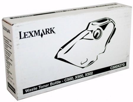 Lexmark C500X27G Genuine Waste Toner Bottle 30,000 Yield