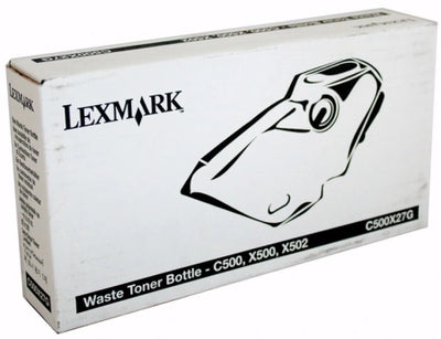 Lexmark C500X27G Genuine Waste Toner Bottle 30,000 Yield