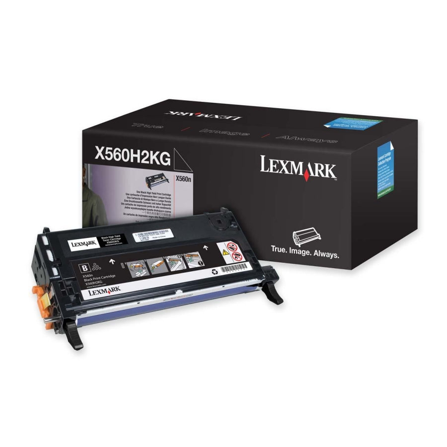 Lexmark X560H2KG Black Genuine Toner Cartridge Yield 10K Page