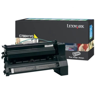 Lexmark C780H1YG Yellow Genuine Toner Cartridge 10K Print Yield