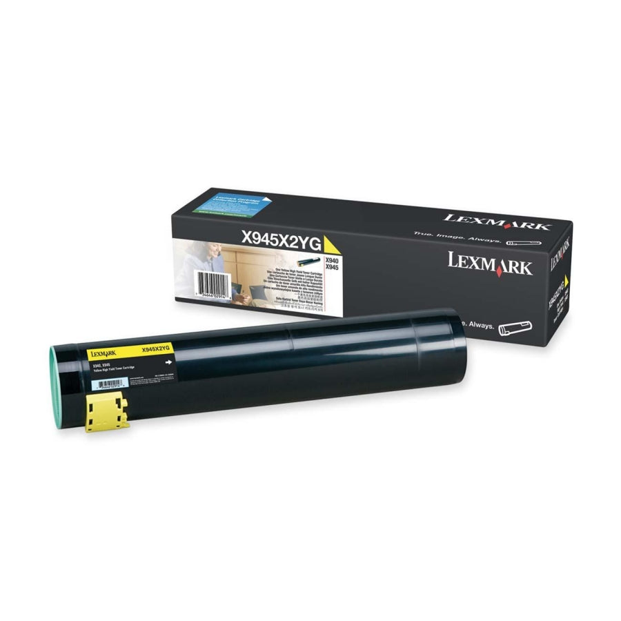 Lexmark X945X2YG Yellow Genuine Toner Cartridge 22,000 page