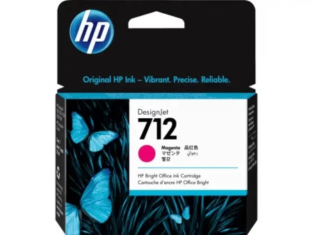 Genuine HP 712 Magenta DesignJet Ink Cartridge 29ml