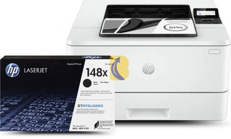 HP LaserJet Pro 4001dw A4 Mono Laser Printer + Toner Bundle