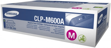 Samsung CLP600N CLP650N CLPM600A Magenta Genuine Toner Cartridge 4,000 Prints