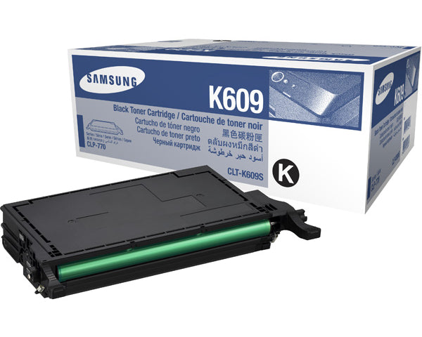 Genuine Samsung CLTK609S Black Toner Cartridge 7,000 Print