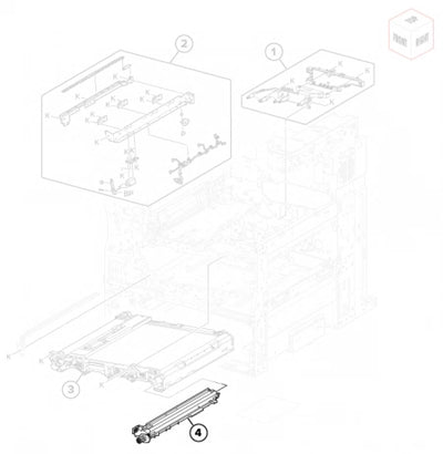 Genuine Lexmark Image Transfer Module Cleaner 240K Prints 41X3337