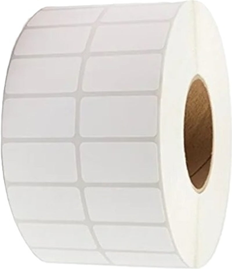 50mm x 25mm/2 Thermal Transfer Labels Permanent Adhesive - 5000/roll - 76mm core - Suitable Zebra