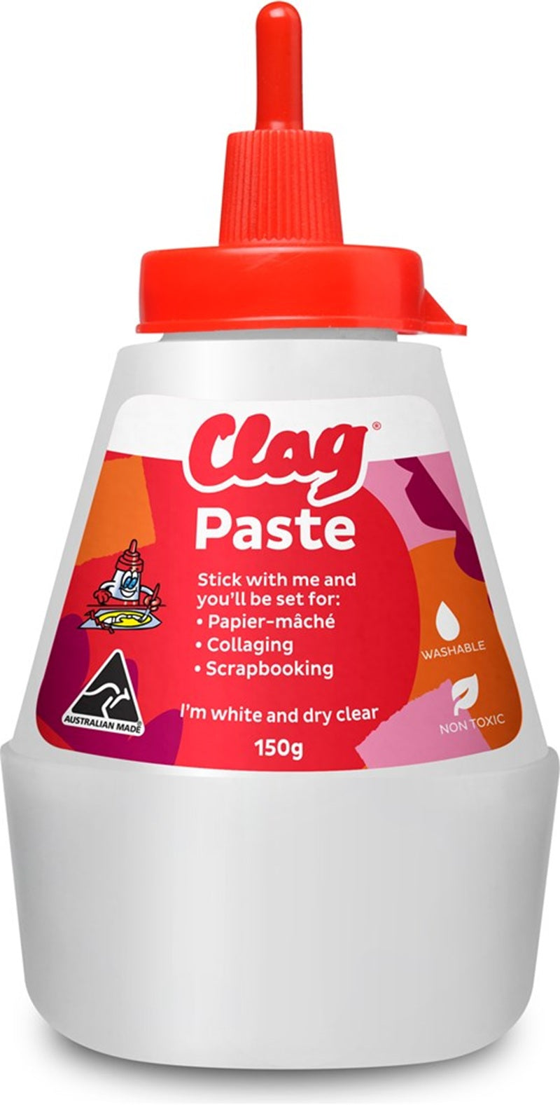 Clag Paste 150gm Box of 10