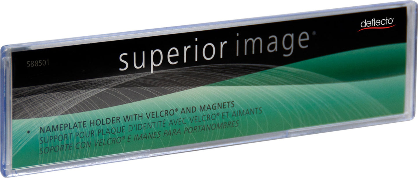 Deflect-O Door Name Holder with Velcro & Magnet