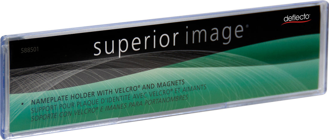 Deflect-O Door Name Holder with Velcro & Magnet