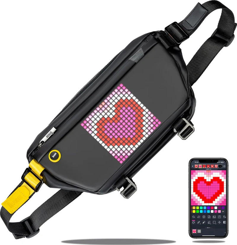 Divoom Sling Bag Pixel Art LED Daypack