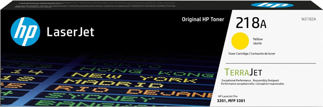 Genuine HP 218A Yellow Toner Cartridge W2182A 1,200 Print