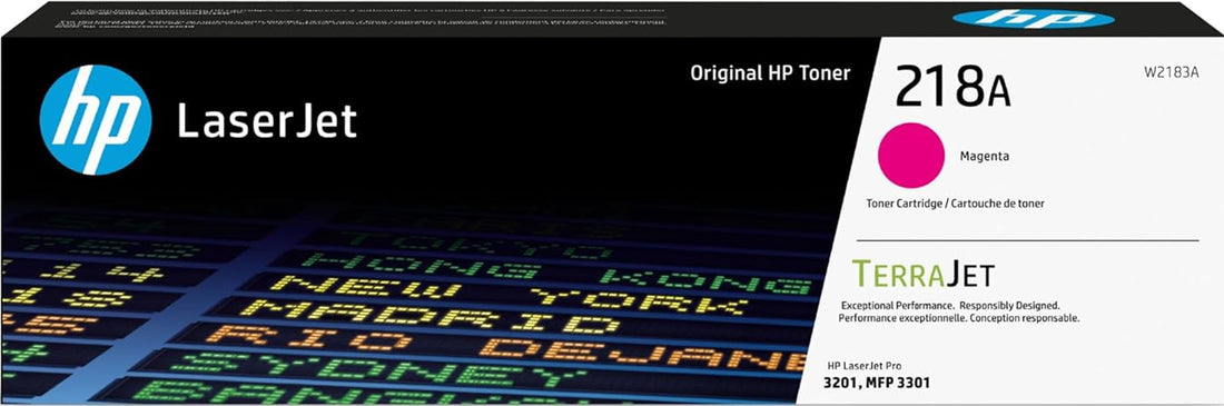 Genuine HP 218A Magenta Toner Cartridge W2183A 1,200 Print