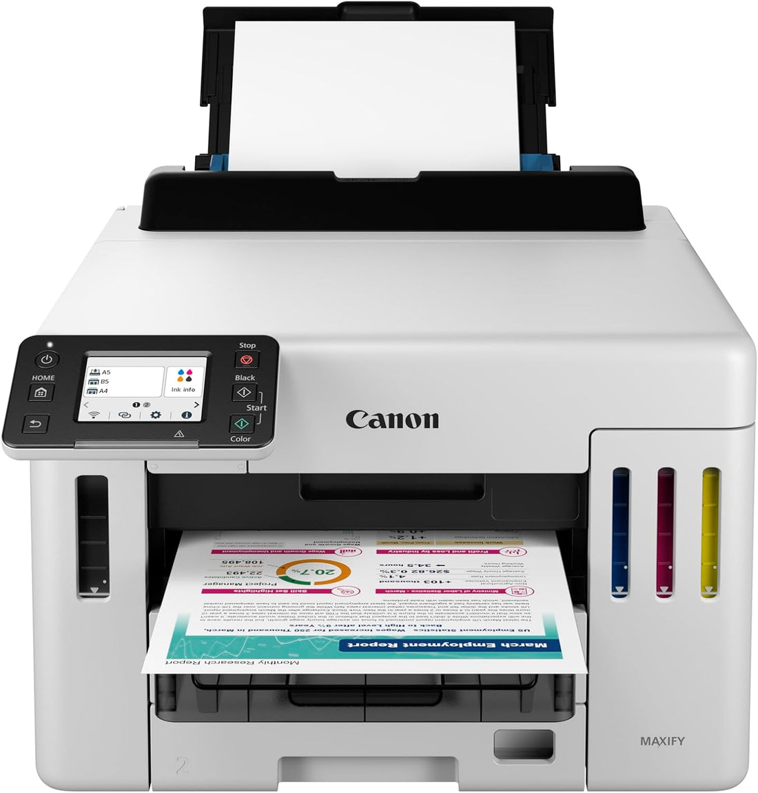 Canon Maxify GX5560 Mega Tank A4 Colour Inkjet Printer